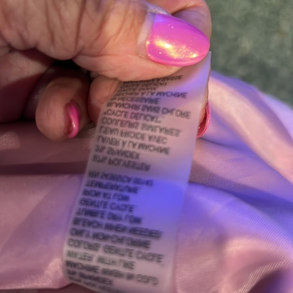 Tan JAY Mauve Blazer Size 16 Zipper Side Pockets - Picture 11 of 11